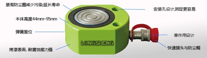 LSSC超薄型液壓千斤頂圖片介紹 LSSC超薄型液壓千斤頂圖片介紹