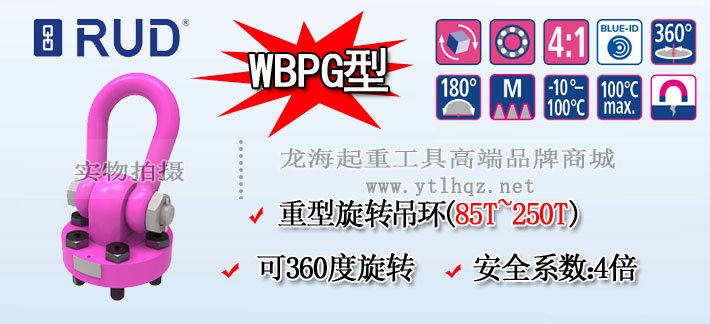 WBPG型路德螺栓型旋轉(zhuǎn)吊環(huán) WBPG型路德螺栓型旋轉(zhuǎn)吊環(huán)