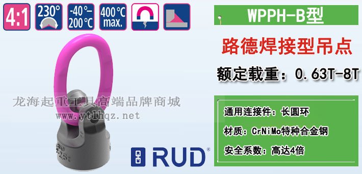 WPPH-B路德焊接型吊環圖片 WPPH-B路德焊接型吊環圖片