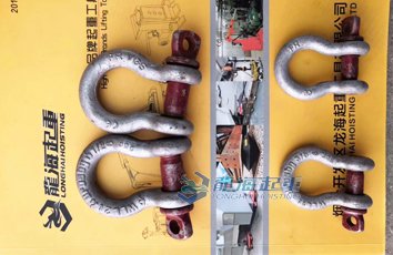 美國科索比弓型卸扣實(shí)物圖一 美國科索比弓型卸扣實(shí)物圖一